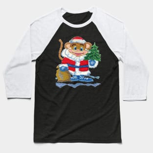 New Year Monkey 2016 Baseball T-Shirt